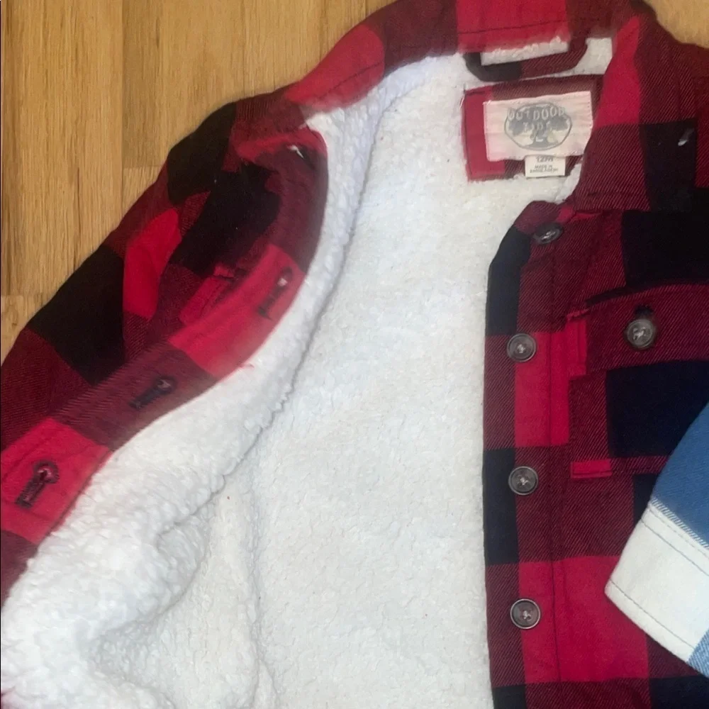 Bass Pro Shops Blue and White Kids Jacket